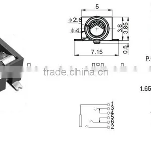 2.5mm Universal Phone Jack thumbnail-1