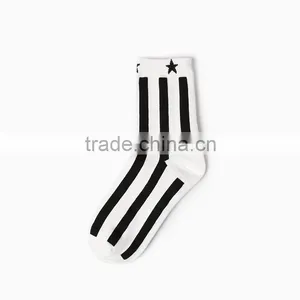 Red and Blue Stars and Stripes Perimeter Crew Socks thumbnail-3