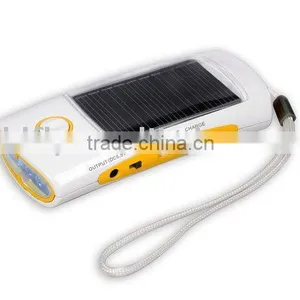 Solar Flashlight (GF-YB001c) (solar Torch/solar Power Flashlight) thumbnail-1