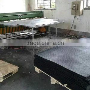 6mm 9mm 12mm Black Rubber Mat , Rubber Sheet Roll Manufacturer thumbnail-3