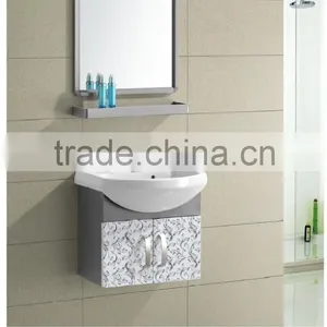 5511A Modern Wall Mounted Bathroom Vanity Units thumbnail-1