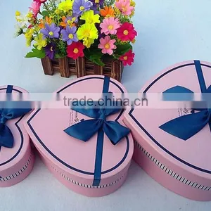 Design Lovely Art Paper Empty Heart Shape Widding Box Gift Box With Good Price thumbnail-2