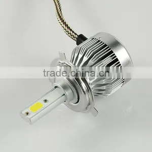 Fanless Led Hi/lo Beam Globe , Headlight Globes Led , Car h4 3000lm Led Headlight Fanless thumbnail-3