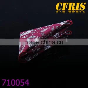 2016 Popular Cottom Flower Printed Pocket Square for Men thumbnail-2