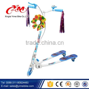 Super-strong Steel T-tube Kick Scooters for Kids / Adjustable Handles Children Foot Scooters / Cheap Child Scooter Manufacture thumbnail-3
