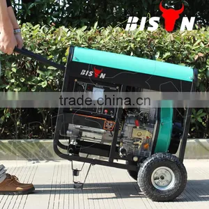 Bison China Taizhou 5KW Best Offer of Open Frame Diesel Generator Set thumbnail-1
