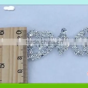 2016 Fashion Rhinestone Sew on Trimmings,heart Shaped Trimmings thumbnail-3