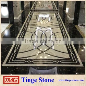 Hotel Flooring Marble Medallion Colorful Border Designs thumbnail-1