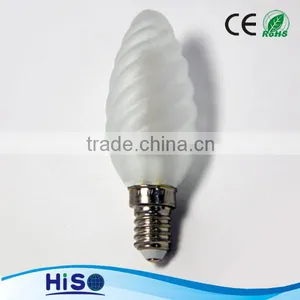 Lampadari C35 3w E14 360 Degree Led Candle Lamp With Icecream Shape thumbnail-1