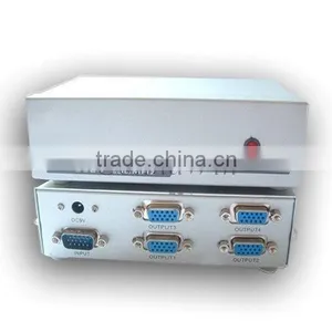 250MHZ 4 Port VGA Splitter/4 Port Vga Monitor Switch thumbnail-1