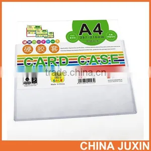 0.3mm Hard Card Case PVC Card Case A4 Card Case thumbnail-2