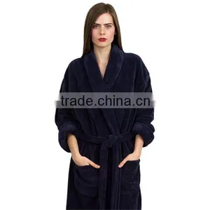 Microfiber Coral Fleece Bathrobe/Bathrobe/Microfiber Towel thumbnail-3