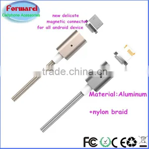 Best Quality Magnetic Micro Usb Cable Charge With 2A Fast Charging for Galaxy 7 Edge thumbnail-2