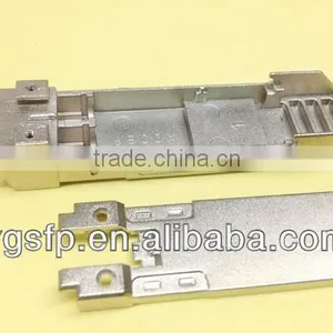 SFP+ Transceiver Housing In Fiber Optic Equipment For Cable Connector. thumbnail-5