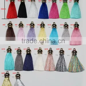 60mm Silk Tassel With CCB Cap thumbnail-2