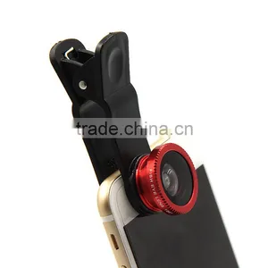 Universal for Smartphone 3 In1 Fish Eye+ Wide Angle + Macro Camera Clip Lens thumbnail-3