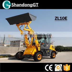 Mini Loader ZL10E 1T Backhoe Wheel Loader thumbnail-4