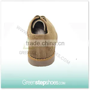2015 Classic Camel Cow Suede Leather Shoes Men thumbnail-4