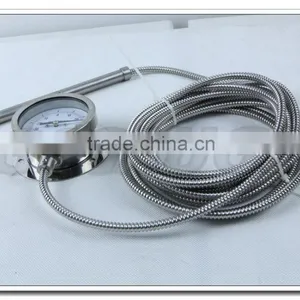 High Quality 2 1/2inch 63mm Dial Stainless Steel Capillary Water Heater Thermometer thumbnail-3