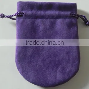 Cheap Custom Printed Velvet Jewelry Pouch thumbnail-1