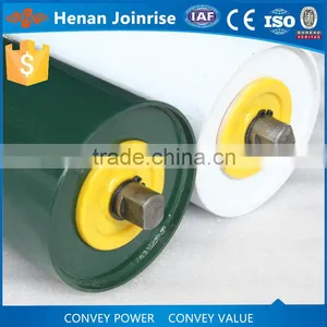 Large Capacity Dustproof Steel Belt Conveyor Idler Roller thumbnail-1