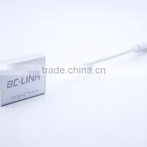 BC-LINK USB-C to VGA Adapter Cable thumbnail-2