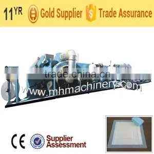 Offer Automatic Disposal Under Pad Machine (CE Certificate ) thumbnail-1