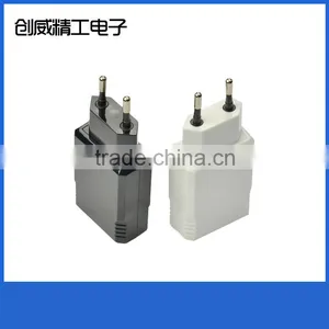 Hot Selling Good Quality Factory Price EU Plug Cell Phone Wall Charger 5v 2 a Usb Travel Charger ce Fcc thumbnail-4
