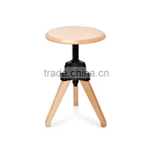 BS023A Adjustable Stool With Wheels thumbnail-6