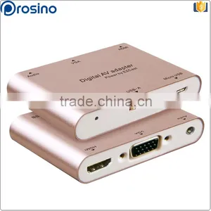 New Design Audio and Video Cable Multifunction for HDTV/Monitor/Projector/Car TV Multifunction Dvi to av Adapter thumbnail-1