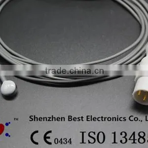 Air Shield 6.867K Temperature Probe/ Sensor for Pediatric Skin, 3m, Din 3pin thumbnail-1