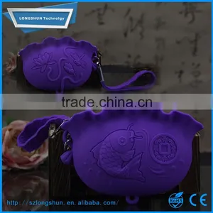 Wholesale Silicone Key and Cards Pouch thumbnail-1