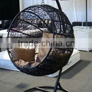Outdoor Sgs Tested pe Rattan Garden Swing thumbnail-5