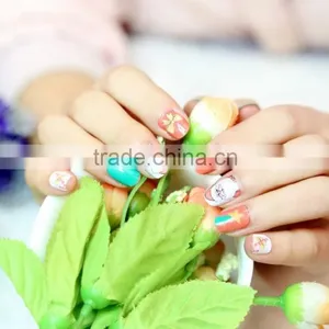 High Quality Happy Valentines Day Lovely Shining 3D Sky Red Nail Sticker Kaho Nail Sticker thumbnail-3
