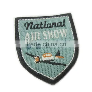 Custom Shaped Embroidered Patched No Minimum Laser Cut Embroidered Patch thumbnail-1