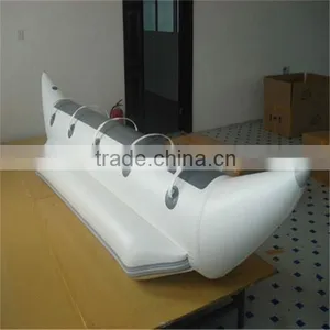 Durable 0.9mm PVC Material Inflatable Water Banana Boat thumbnail-2