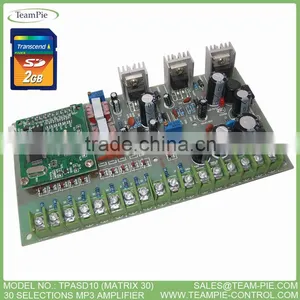 30 CHANNELS MP3 AMPLIFIER BOARD, MP3 BOARD, AMPLIFIER BAOARD thumbnail-1