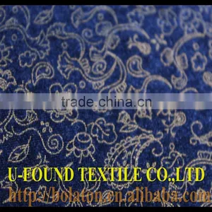 95% POLYESTER 5% Spandex WARP VELVET WITH THE PARQUAR PRINT ,KNITTED VELVET WITH LARQUAR PRINT for Garment thumbnail-4