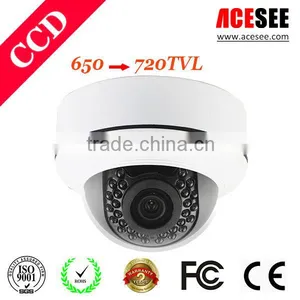 Color 1/3" SONY CCTV Day and Night Outdoor IP66 Vandalproof IR Dome Camera thumbnail-2