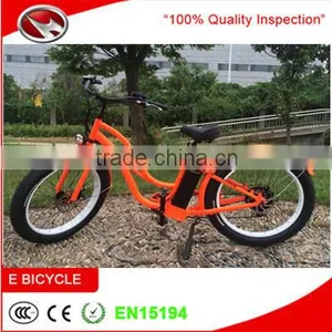 Manufacture China Oem Fat Mountain Electric Bicycle With Rear Rack for Girls thumbnail-1