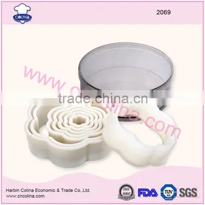 Plastic Biscuit Cutter Smooth Edge Nylon Flower Shape Cookie Cutter thumbnail-2