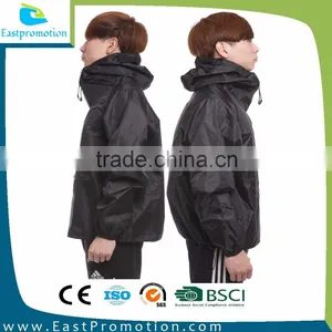 Customized Wholesale Mens Pullover Windbreaker thumbnail-3
