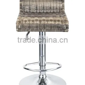 Used Fashion Bar Stools New Design Rattan Bar Chair thumbnail-3