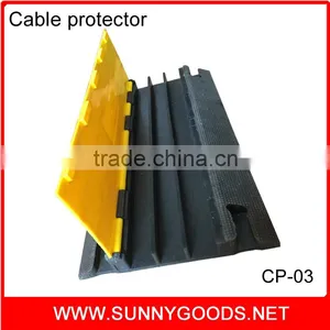 3 Channel Rubber Pvc Cable Protector Outdoor thumbnail-1