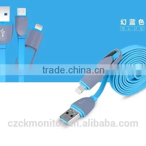 USB 6421 USB Cellphone Data Cable for IPHONE ,SamSung ,HTC thumbnail-2