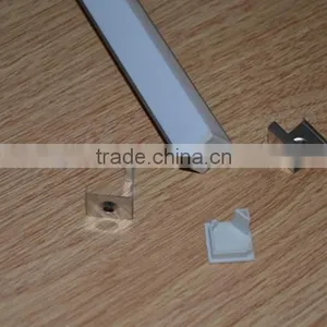 Triangle Shape Square Clear Milky Cover China Aluminum Profile thumbnail-2