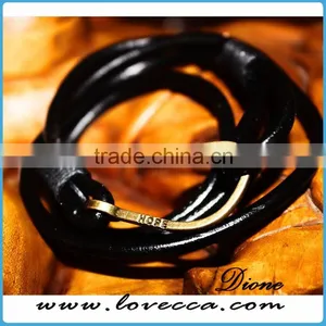 Anchor Charm Genuine Leather Bracelets Anchor Bracelets thumbnail-3