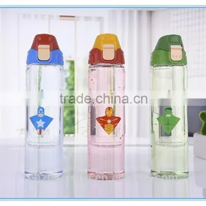 750ml High Quality Health Clear Elegant Water Bottle thumbnail-3