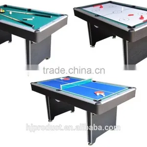 Economic Factory Promotion Modern Stylish 2 in 1 Multi Games Table. Pool Table, Dinning Table. thumbnail-1