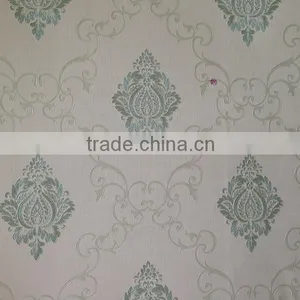 Times Small Damask Flowers Vinyl Wallpaper thumbnail-1